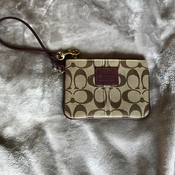 Coach wristlet