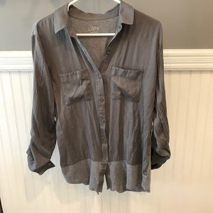 Ann Taylor loft button up shirt