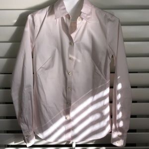 Banana Republic Slim Fit Baby Pink Button Down