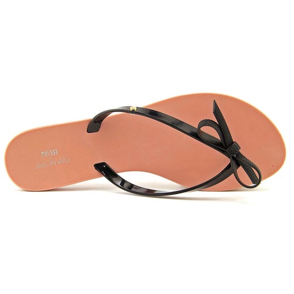 Melissa + Jason Bow Thong sandals