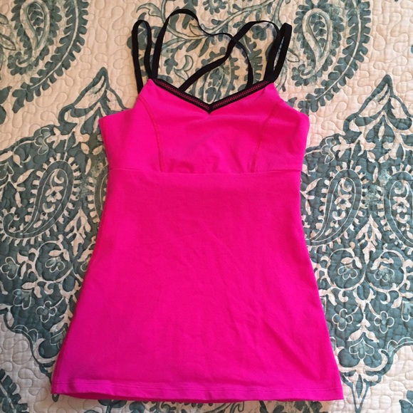 Beyond Yoga Mesh and Match Cami - Bright Pink