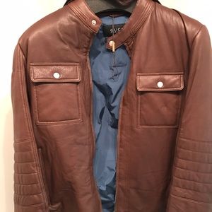 Men's Gucci Leather Jacket