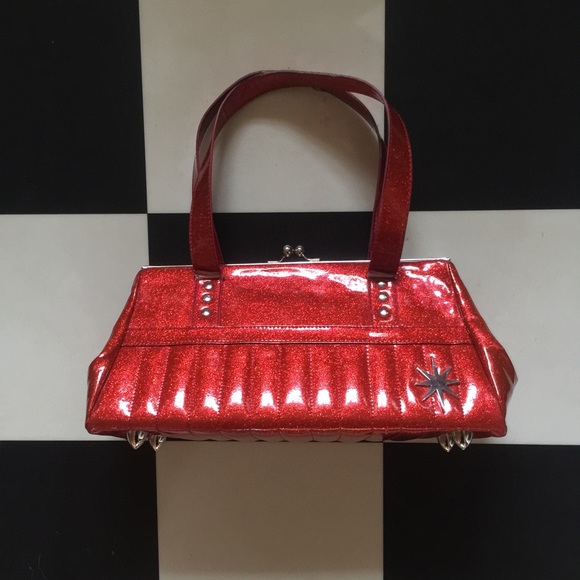 Red Starlight Lux de Ville purse