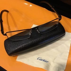 Cartier men glass frame