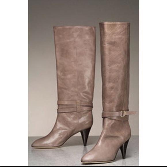 Loeffler Randall Shoes - Loeffler Randall Emmy Belted Knee High Boots,Taupe Loeffler Randall Shoes - Loeffler Randall Emmy Belted Knee High Boots,Taupe