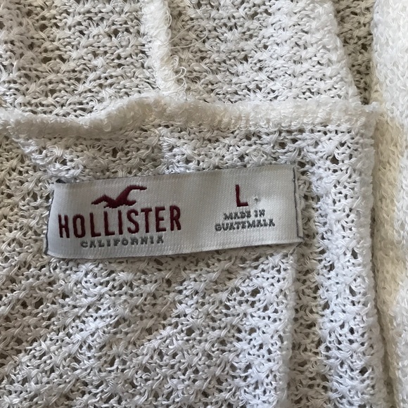 White hooded cardigan - Picture 2 of 4