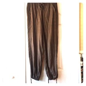 Chico's 100% silk jogger
