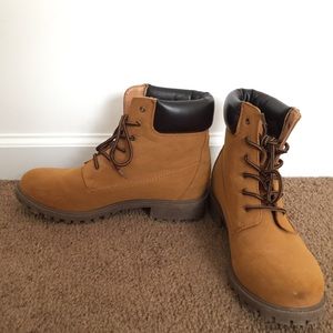 Brown boots
