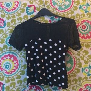 Forever 21 polka dot top