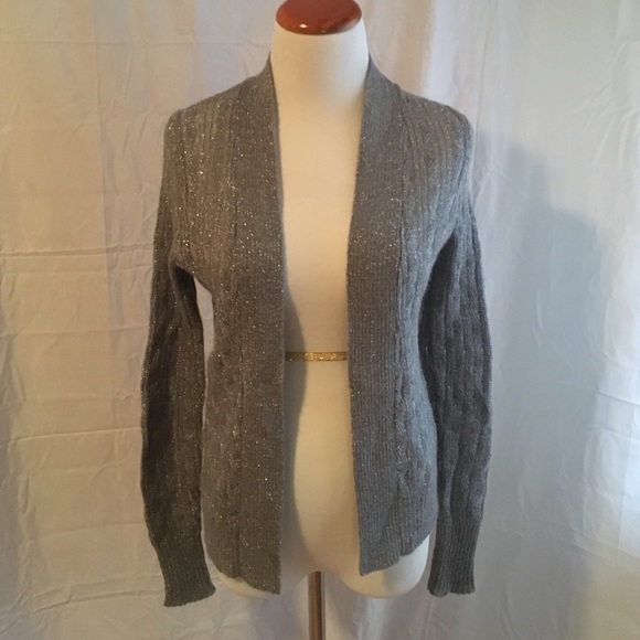 Banana Republic Gray Sparkly Sweater - S - NWT