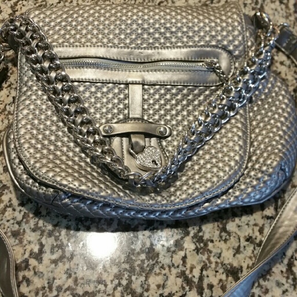 Silver handbag