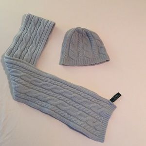 Ralph Lauren hat and scarf set