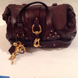 Authentic Chloe Horse Charms Satchel