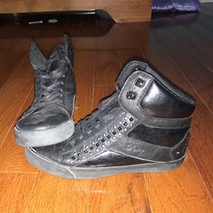 Pastry cuffed ankle sneakers