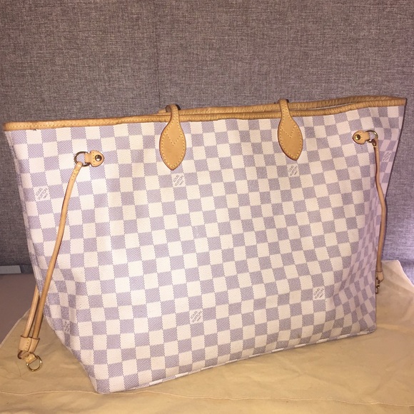 Louis Vuitton Neverfull damier azur GM