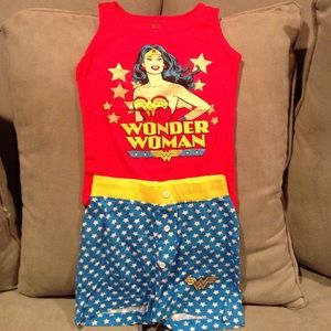 EUC Wonder Woman pajamas