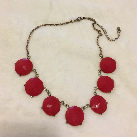 Red bubble necklace
