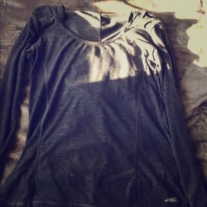 Avia light grey pullover with hood