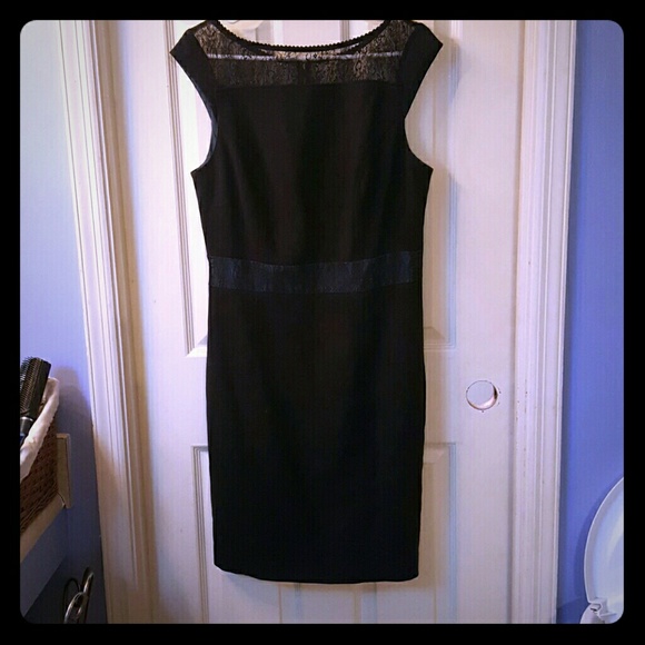 Black cocktail dress