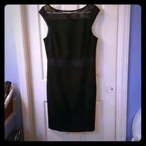 Black cocktail dress