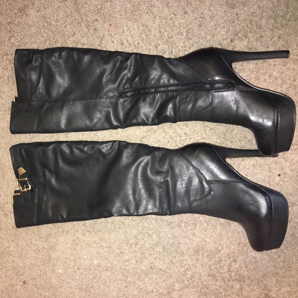Knee high boots