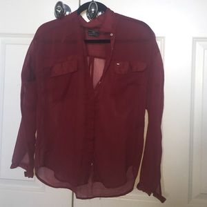 From Urban Outfitters Obey brand button down