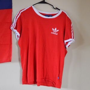Red Adidas Tshirt