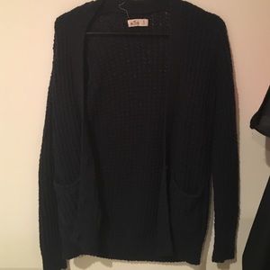 Navy blue cardigan