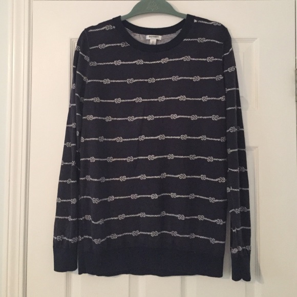 Old Navy Women's Nautical Rope Sweater