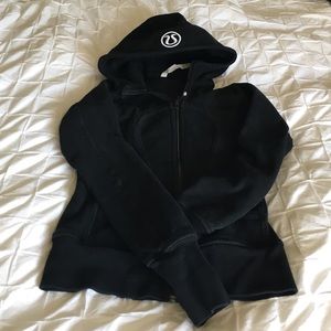 Black Lululemon Scuba Hoodie