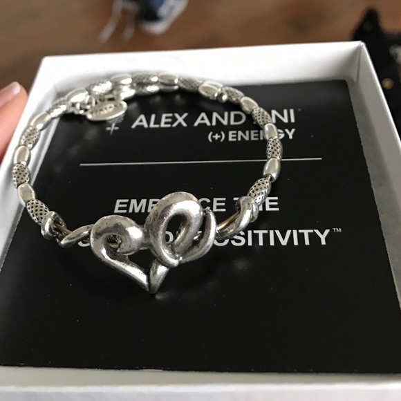 Alex and Ani Heart bracelet