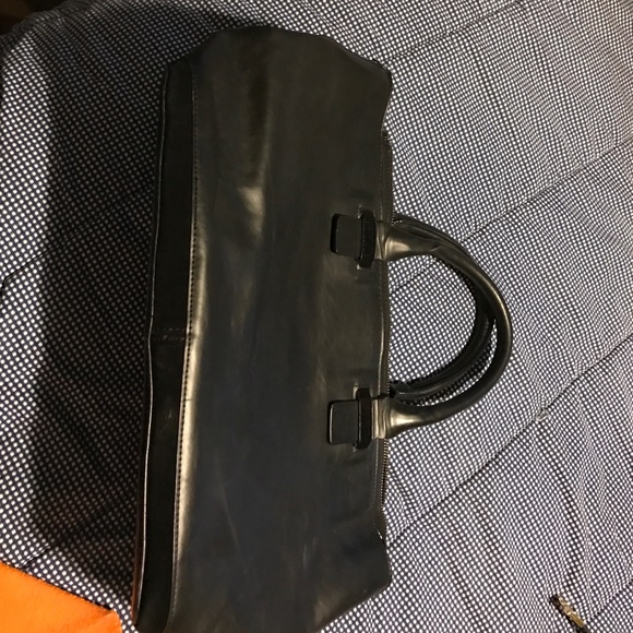 Zara black satchel