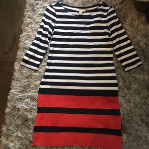 Banana republic striped dress!!!