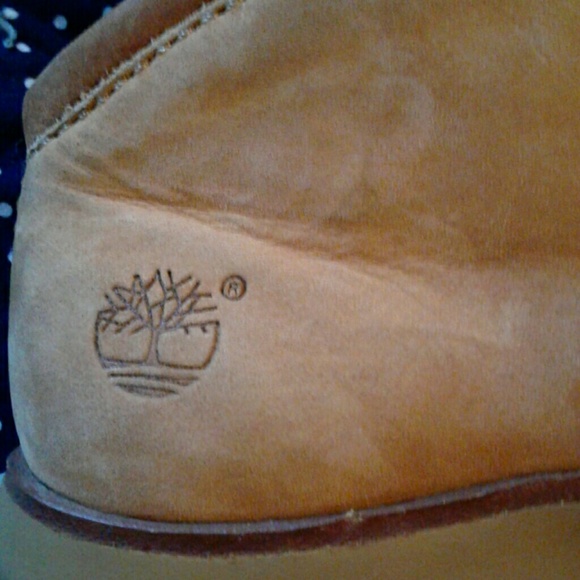 Camel colored Timberland boots - Picture 2 of 4