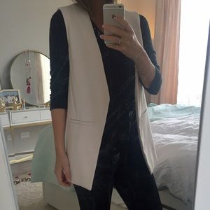 TopShop pale pink vest