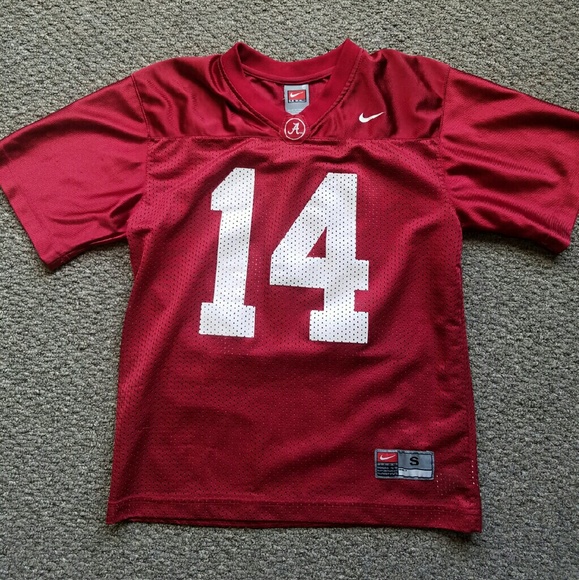 Kids Small Nike Alabama #14 jersey