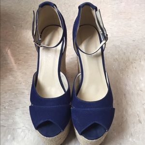 Blue wedges