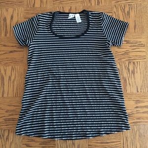 Striped maternity tee