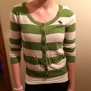 Abercrombie striped sweater