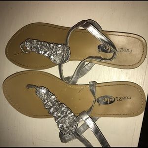 Silver Sandals