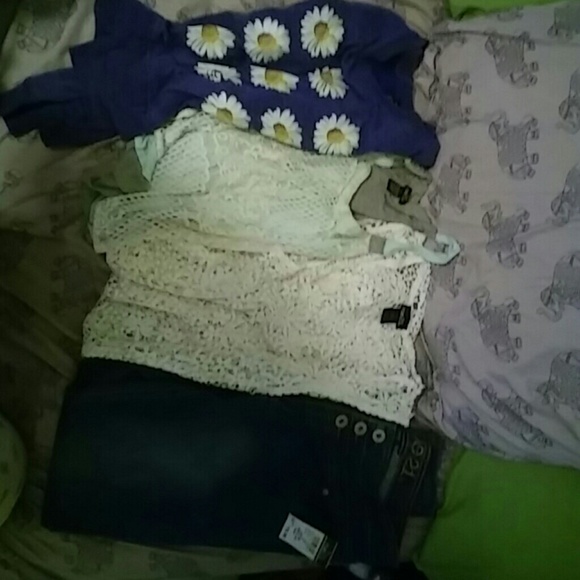 LOT of rue21 clothes.