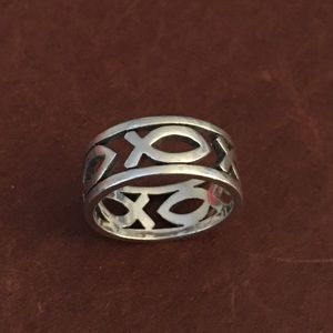 FINAL SALE James Avery Ichthus Ring
