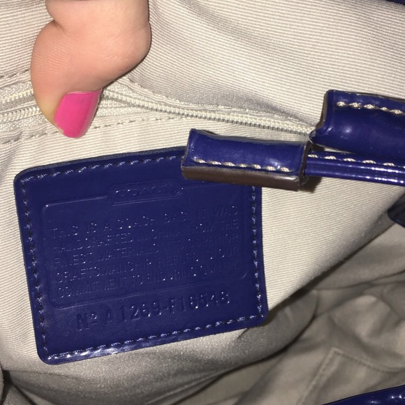 Coach backpack purse