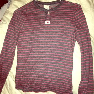 Abercrombie Striped Long Sleeve