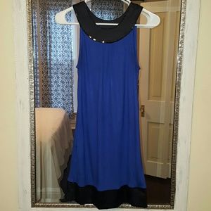 New Express royal blue dress