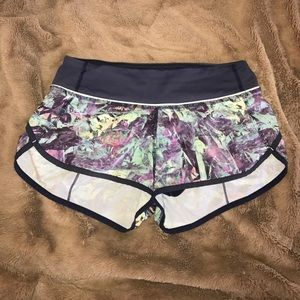 Lululemon speed shorts