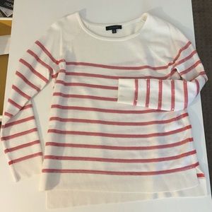 Ann Taylor Sequin Striped Sweater
