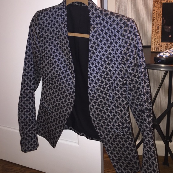 Theory Jackets & Blazers - Theory blazer black and blue