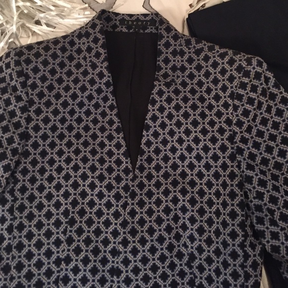 Theory blazer black and blue - Picture 3 of 3