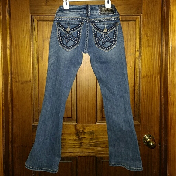 Miss Me Denim - Miss Me Style #JPD1028-2R Destroyed Irene Boot 26